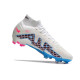 Nike Air Zoom Mercurial Superfly 9 Elite FG Vit Blå