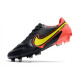 Nike Tiempo Legend 9 Elite FG Fotbollsskor Svart Röd Gul