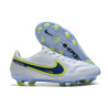 Nike Tiempo Legend 9 Elite FG Fotbollsskor Vit Blå