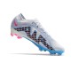 Nike Air Zoom Mercurial Vapor 15 Elite FG Vit Blå Svart