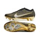 Nike Air Zoom Mercurial Vapor 15 Elite FG Svart Guld Silver