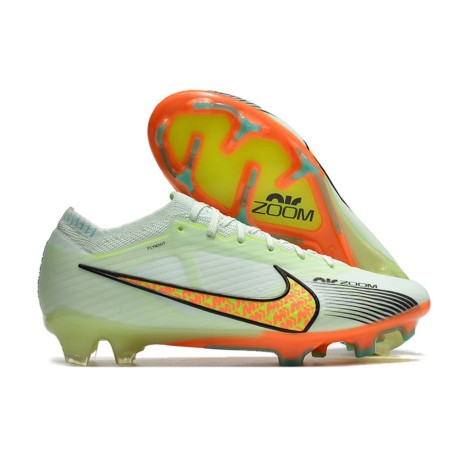 Nike Zoom Mercurial Vapor XV Elite FG Skor Grön Orange