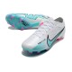 Nike Air Zoom Mercurial Vapor 15 Elite FG Vit Blå Rosa Indigo Haze