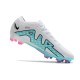 Nike Air Zoom Mercurial Vapor 15 Elite FG Vit Blå Rosa Indigo Haze