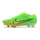 Nike Air Zoom Mercurial Vapor 15 Elite FG Grön Gul