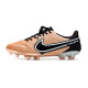 Nike Tiempo Legend 9 Elite FG Fotbollsskor Brun Vit Röd