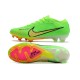 Nike Air Zoom Mercurial Vapor 15 Elite FG Grön Gul