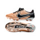 Nike Tiempo Legend 9 Elite FG Fotbollsskor Brun Vit Röd