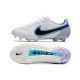 Nike Tiempo Legend 9 Elite FG Fotbollsskor Vit Svart