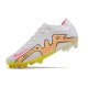 Nike Air Zoom Mercurial Vapor 15 Elite FG Vit Blå Gul
