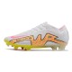 Nike Air Zoom Mercurial Vapor 15 Elite FG Vit Blå Gul