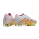 Nike Air Zoom Mercurial Vapor 15 Elite FG Vit Blå Gul