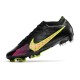 Nike Air Zoom Mercurial Vapor 15 Elite FG Svart Gul Rosa