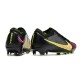 Nike Air Zoom Mercurial Vapor 15 Elite FG Svart Gul Rosa