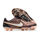 Nike Tiempo Legend 9 Elite FG Fotbollsskor Lila Vit
