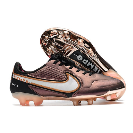 Nike Tiempo Legend 9 Elite FG Fotbollsskor Lila Vit
