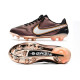 Nike Tiempo Legend 9 Elite FG Fotbollsskor Lila Vit