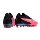 Nike Phantom GX Elite Gripknit FG Rosa Svart Vit