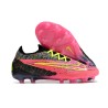 Nike Phantom GX Elite Gripknit FG Rosa Svart Gul