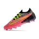 Nike Phantom GX Elite Gripknit FG Rosa Svart Gul
