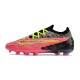 Nike Phantom GX Elite Gripknit FG Rosa Svart Gul