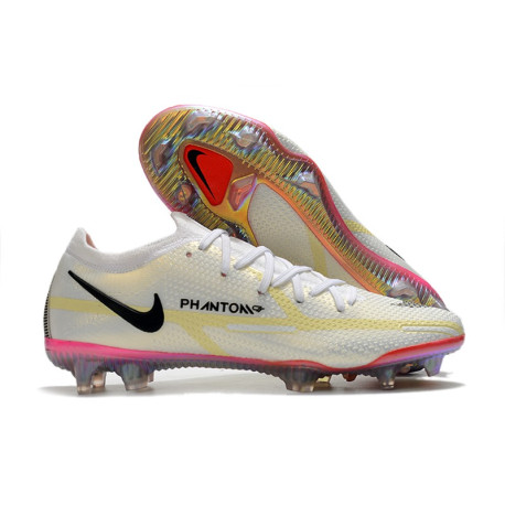 Nike Phantom GT2 Elite FG Fotbollsskor Rawdacious - Vit Röd Rosa