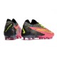 Nike Phantom GX Elite Gripknit FG Rosa Svart Gul
