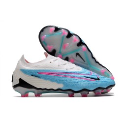 Nike Phantom GX Elite Gripknit FG Blast - Blå Rosa Vit Blå