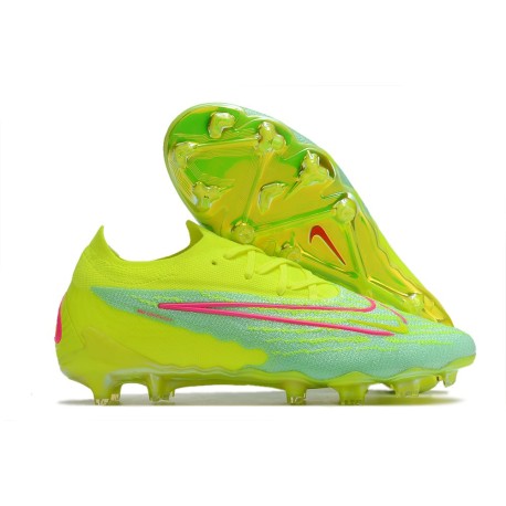 Nike Phantom GX Elite Gripknit FG Luminous - Neon