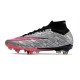 Nike Zoom Mercurial Superfly IX Elite SG Silver Rosa 