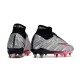 Nike Zoom Mercurial Superfly IX Elite SG Silver Rosa 