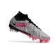 Nike Zoom Mercurial Superfly IX Elite SG Silver Rosa 