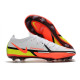 Nike Phantom GT2 Elite FG Fotbollsskor Motivation - Vit Röd Neon Svart
