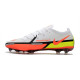 Nike Phantom GT2 Elite FG Fotbollsskor Motivation - Vit Röd Neon Svart