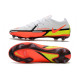 Nike Phantom GT2 Elite FG Fotbollsskor Motivation - Vit Röd Neon Svart