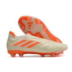 Fotbollsskor adidas Copa Pure + FG Vit Orange