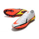Nike Phantom GT2 Elite FG Fotbollsskor Motivation - Vit Röd Neon Svart