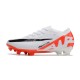 Nike Air Zoom Mercurial Vapor 15 Elite XXV FG Vit Röd Svart
