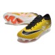 Nike Air Zoom Mercurial Vapor 15 Elite FG Gul Svart