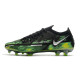 Nike Phantom GT2 Elite FG Fotbollsskor Svart Silver Grön