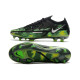 Nike Phantom GT2 Elite FG Fotbollsskor Svart Silver Grön