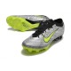 Nike Air Zoom Mercurial Vapor 15 Elite FG Silver Svart Grön