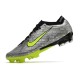Nike Air Zoom Mercurial Vapor 15 Elite FG Silver Svart Grön