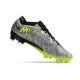 Nike Air Zoom Mercurial Vapor 15 Elite FG Silver Svart Grön