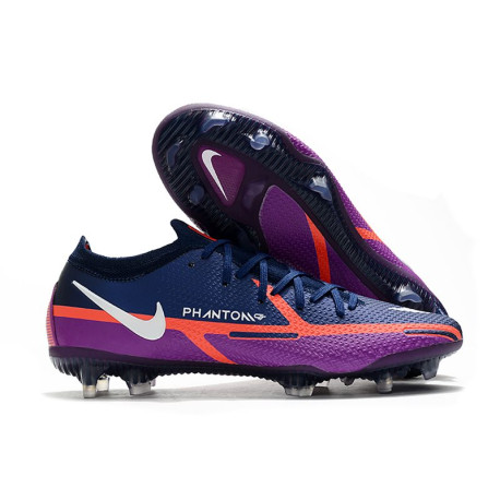 Nike Phantom GT2 Elite FG Fotbollsskor UV - Navy Vit Lila