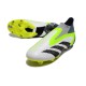 Adidas Predator Accuracy+ FG Fotbollsskor Crazyrush - Vit Svart Lucid Lemon