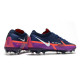 Nike Phantom GT2 Elite FG Fotbollsskor UV - Navy Vit Lila