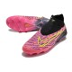 Nike Phantom GX Elite Dynamic Fit FG Rosa Svart Gul