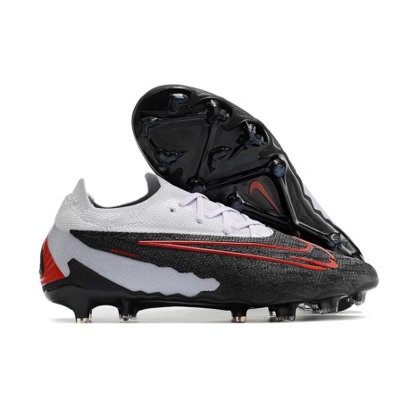 Nike Phantom GX Elite Gripknit FG Svart Grå Röd 
