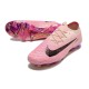 Nike Phantom GX Elite Gripknit FG Rosa Svart